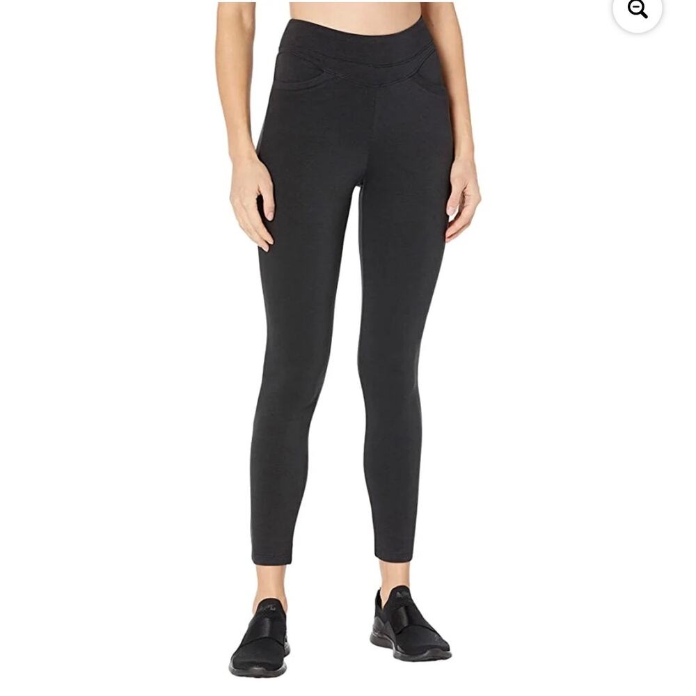 Prana Luxury Monte Baldo Leggings Black XS High Rise Performance Fit pockets